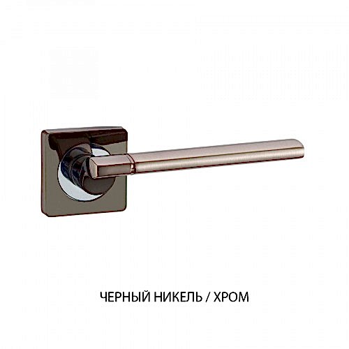 Дверная ручка VANTAGE V06BN/CP, черный никель/хром, алюминий Дверная ручка VANTAGE V06BN/CP, черный никель/хром, алюминий